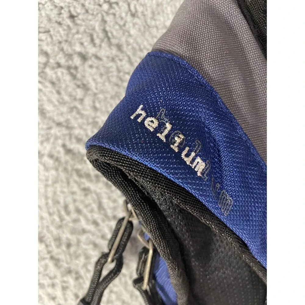 JanSport Helium Hydration Backpack Gray Blue Hiking Cycling Running Pack